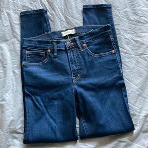 Madewell 9" mid rise skinny